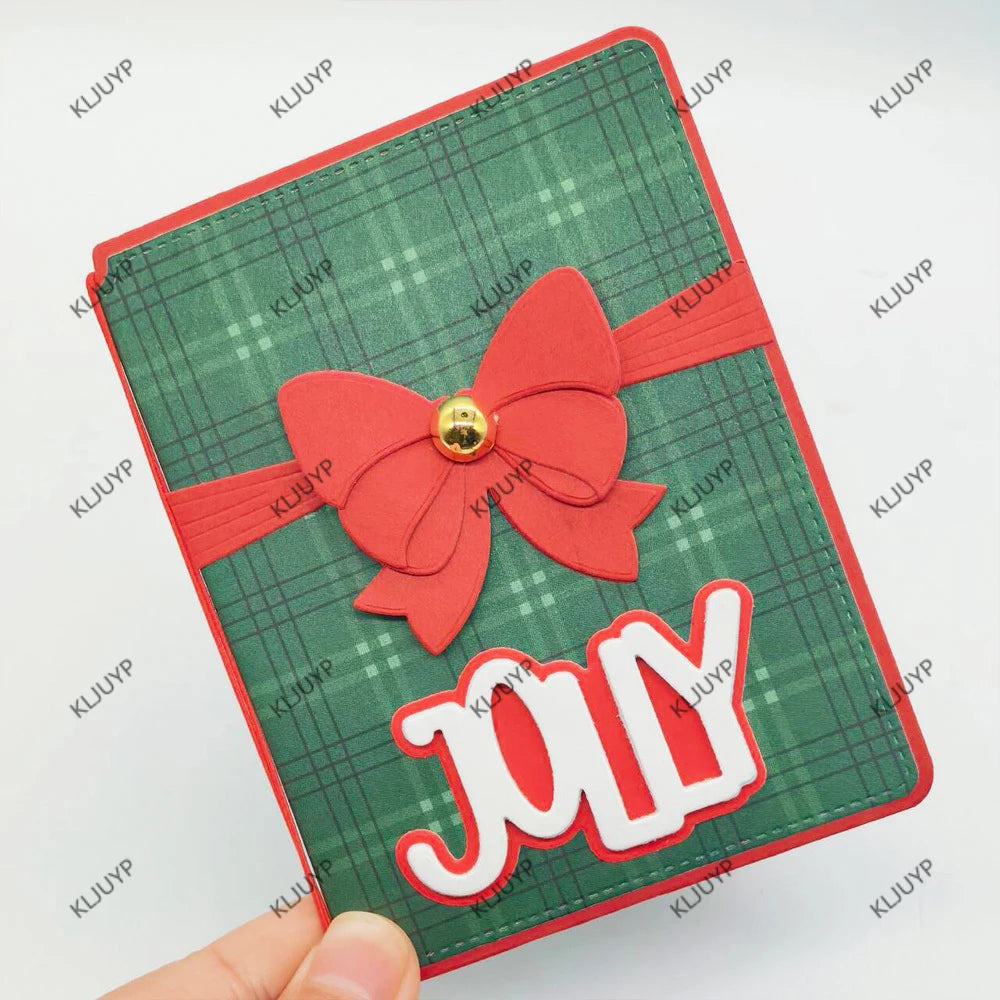 KLJUYP Mini Journaling/Note Book Metal Cutting Dies Stencils for DIY Scrapbooking/album Decorative Embossing DIY Paper Cards