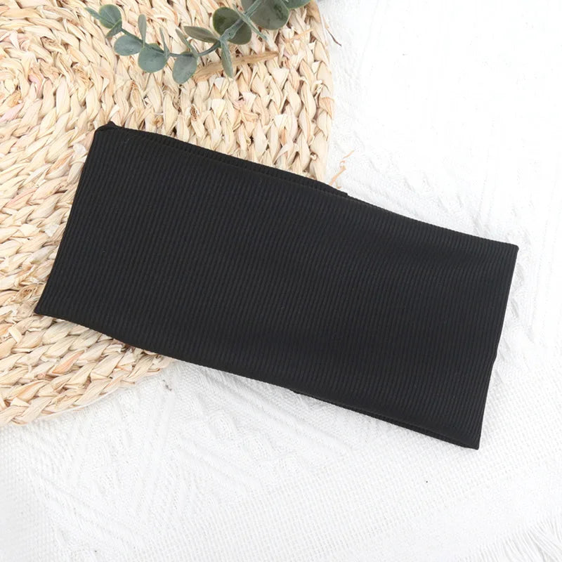 Elastic Solid Color Hair Bands for Women and Men Hairband Running Fitness Sports Yoga Headbands Girls Head Band Accessories -