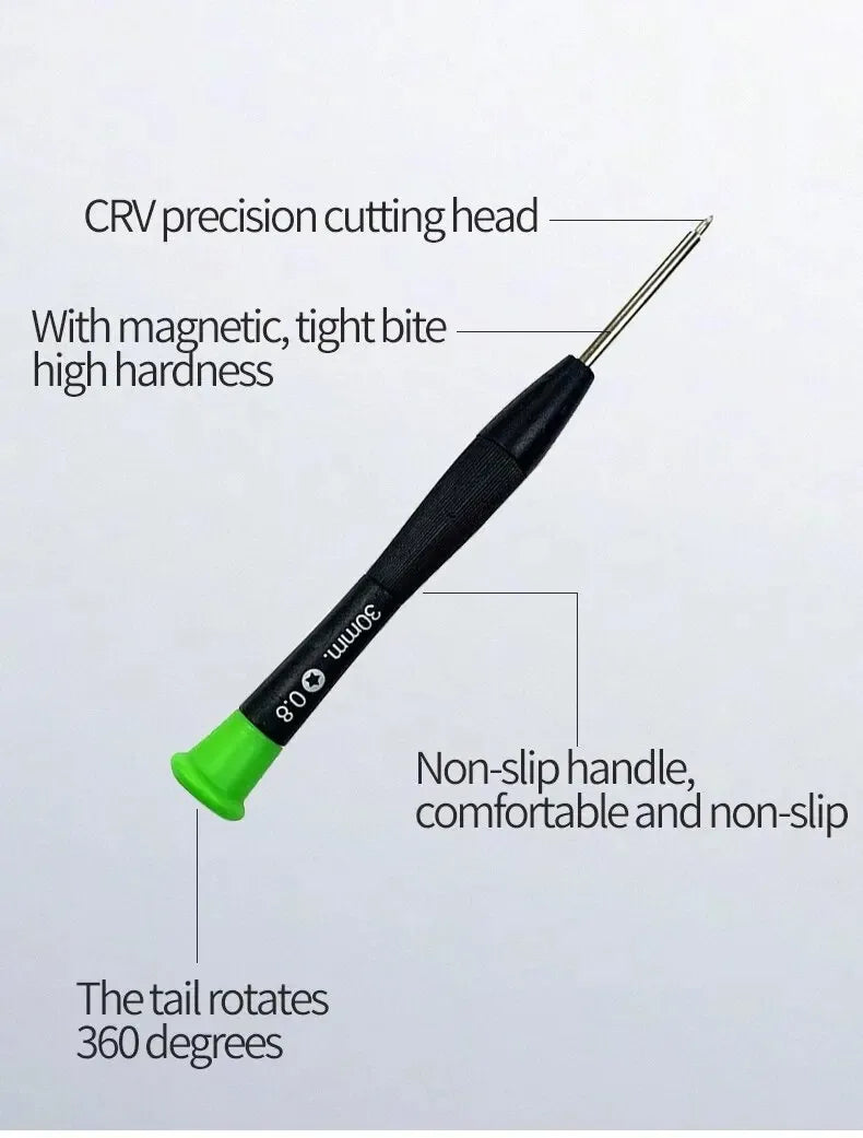 34/15 in 1 Precision Screwdriver Repair Tool Set for Mobile Phone Tablet Laptop Computer Electronics Maintenance Disassembly 