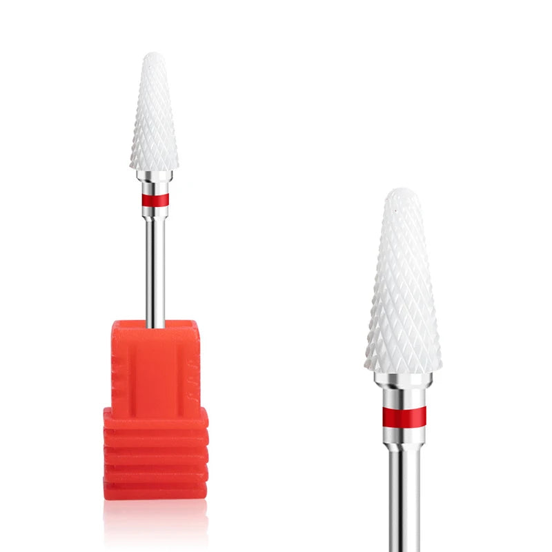 1pcs Ceramic Milling Cutter Nail Drill Bits Electric Manicure Drills Pedicure Mill Bits Machine Files Nail Art accessories To