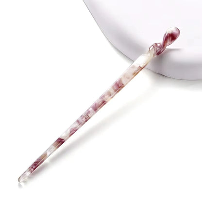 Chinese Style Hair Sticks Vintage Acetate Resin Chopstick Women Hairpins Hair Clip Pin Headwear Wedding Hair Jewelry Accessor