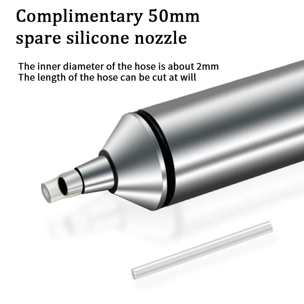 Aluminum Desoldering Pump Suction Tin Gun Soldering Sucker Pen Powerful Vacuum Iron Welding Repair Tool for Electronic Compon