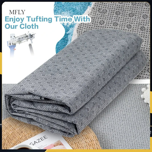 Tufting Cloth 1.8m*4m Tufting Non-Slip Fabric Non Slip Tufting Canvas Tufting Backing Fabric Customized Pattern Tufting Fabri