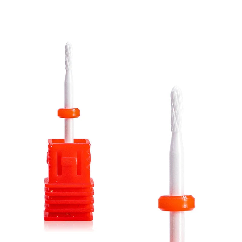 1pcs Ceramic Milling Cutter Nail Drill Bits Electric Manicure Drills Pedicure Mill Bits Machine Files Nail Art accessories To