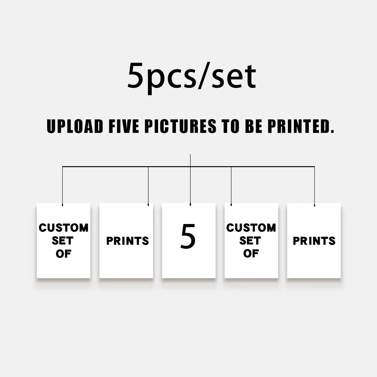 1/2/3pcs Personalized Custom Canvas Prints Photo Poster for Family Life Pet Anime Birthdays Weddings Scenery Home Wall Art De