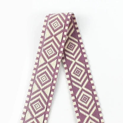 5/10M Meetee 38mm Jacquard Webbing Cotton Ribbon for Bag Shoulder Straps Clothing Braid Belt DIY Luggage Sewing Accessories