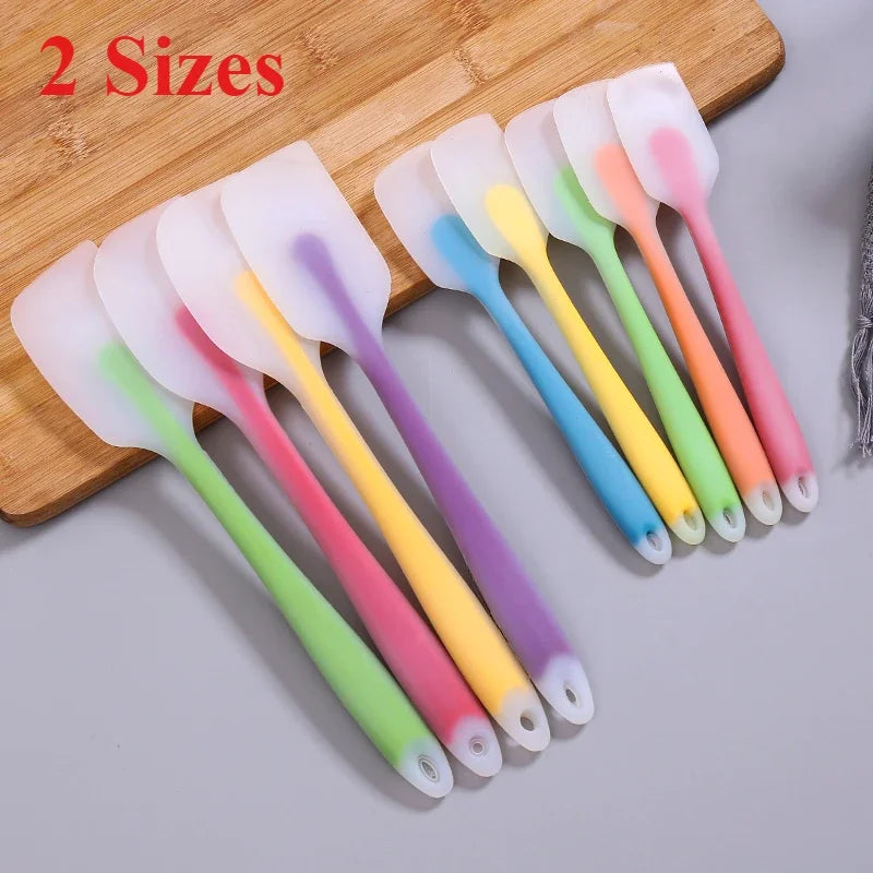Kitchen Utensils Kitchens Heat Pastry Mini Resistant Baking Bar. Spatula Accessories Bakeware Translucent Cream Silicone Tool
