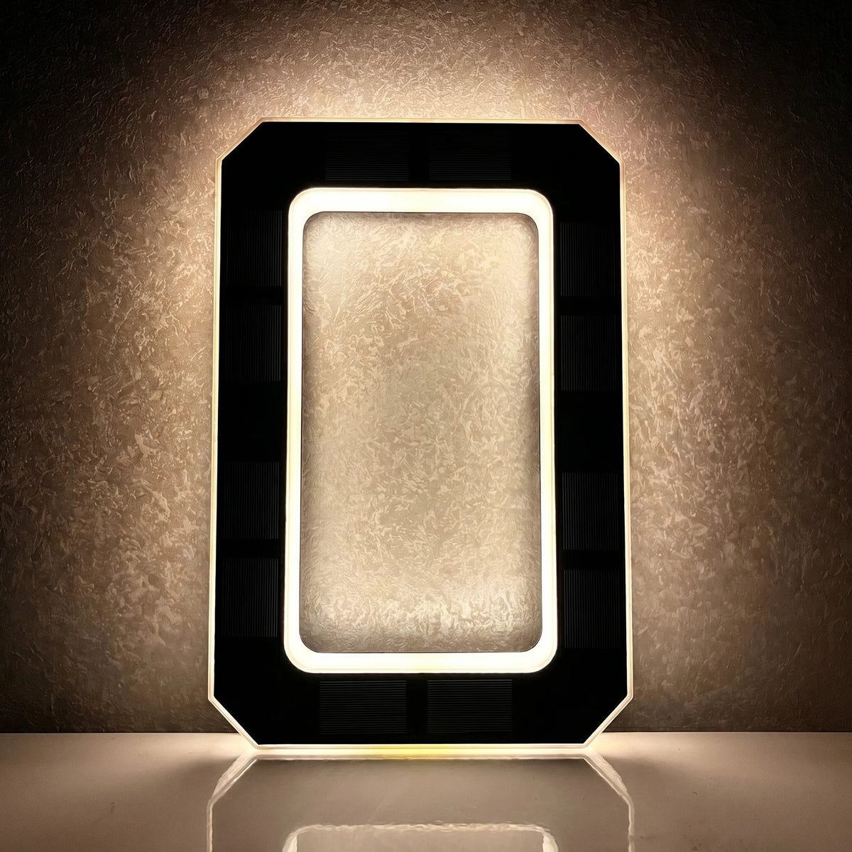 Light Up Address Numbers Dusk To Dawn LED Illuminated Modern Address Sign for Outside House Light Up Courtyard Hotel Bar - Nu