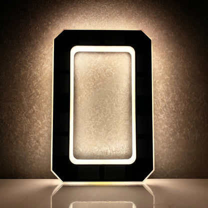 Light Up Address Numbers Dusk To Dawn LED Illuminated Modern Address Sign for Outside House Light Up Courtyard Hotel Bar - Nu