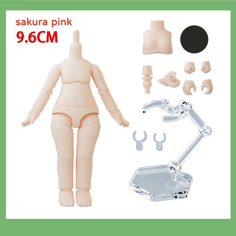 Original YMY 2nd Generation Body Doll Spherical Removeable Joint Body Doll For Penny, GSC, Molly, Obitsu 11, NendoroidS Head 