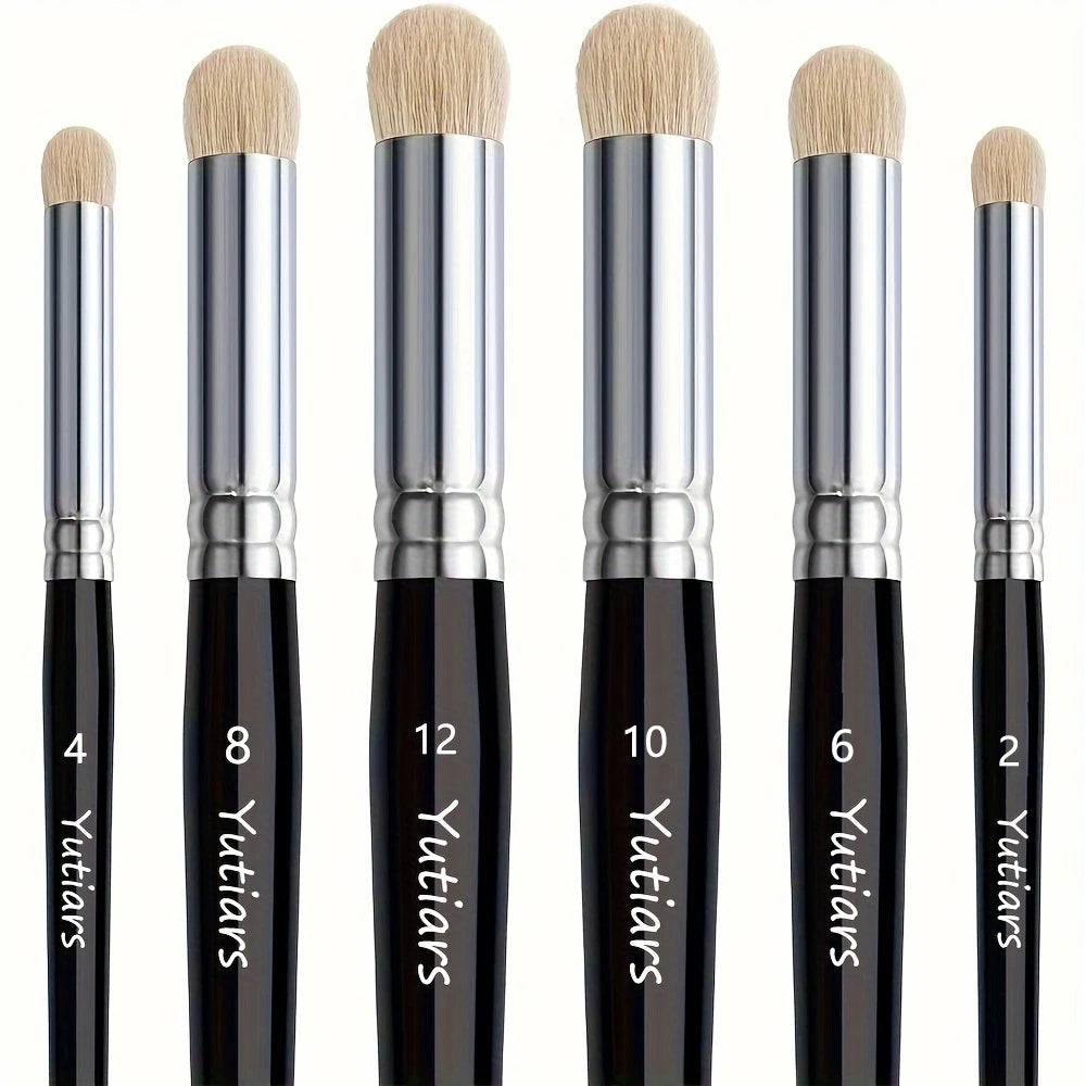 3/6pcs Dry Brush Miniature Painting, Wool Professional Drybrush Set, Hobby Detail Paint Brushes for Miniature 40K Model Paint