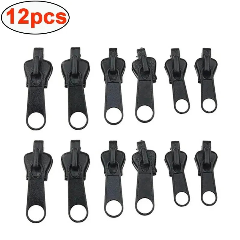 3 Sizes Universal Instant Fix Zipper Repair Kit Replacement Zip Slider Teeth Rescue Sewing Clothes Bag Zippers Tool Accessori