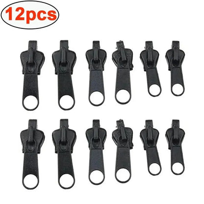3 Sizes Universal Instant Fix Zipper Repair Kit Replacement Zip Slider Teeth Rescue Sewing Clothes Bag Zippers Tool Accessori