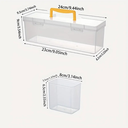 1/7pcs Tool Parts Storage Box Set Multi-Compartment Tool Organizer,Sorting Box for Screws,Wrenches,Hardware Accessories,and T
