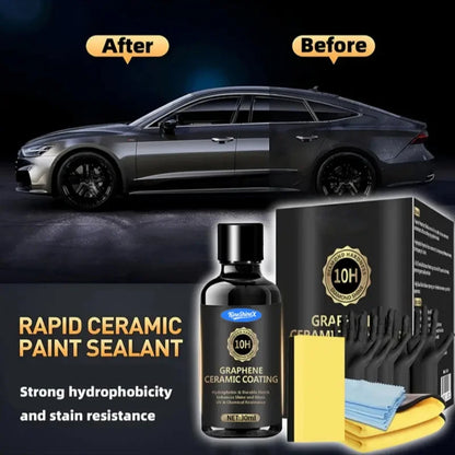 Graphene Ceramic Coating 20H/12H with Self Healing and UV Track Technology Car Detailing Professionals 10+ Years of Protectio
