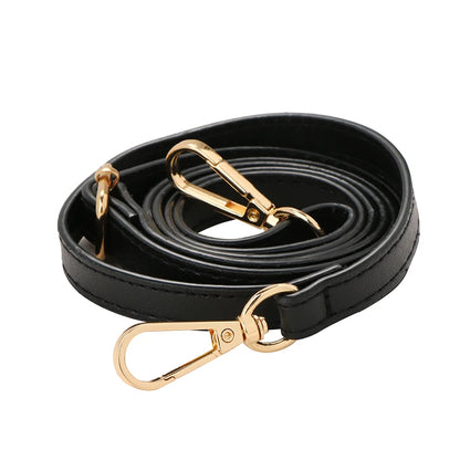 125CM Long PU Leather Bag Strap Accessories for handbags 1.2CM Wide Shoulder Bag Strap For crossbody Replacement Strap For Ba