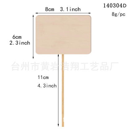 10PCS Fairy Wands Craft Kit Unfinished Wooden Princess Wands DIY Fun Party Supplies for Birthday Parties Gift Craft Activity 