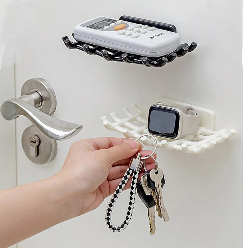 Soap Box Wall Mounted Drainage Shelf For Home Use No Punching High-end Bathroom New Soap Dish Rack Hooks For High-end Bathroo