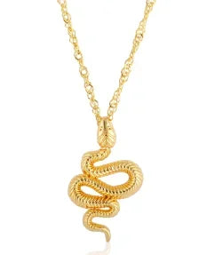 Square Pendants Delicate Stainless Steel Chain Pendant Necklace For Women Necklace - C51 Gold