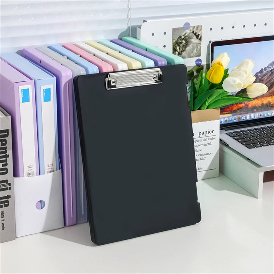 A4 Multi-functional File Folder Desktop Test Paper Organizer Office Document Board Folder Storage Box Writing Board, Office -