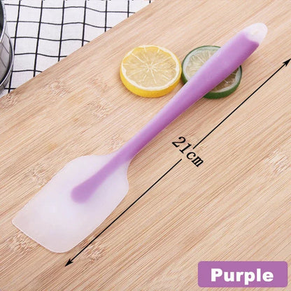 Kitchen Utensils Kitchens Heat Pastry Mini Resistant Baking Bar. Spatula Accessories Bakeware Translucent Cream Silicone Tool