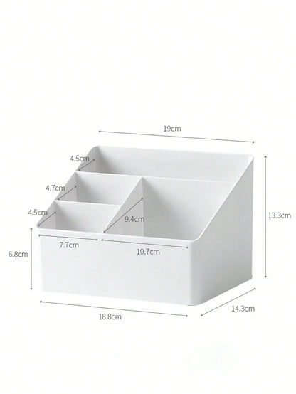 Dormitory living room desktop storage box plastic office cosmetics finishing box remote multi-function finishing storage box 
