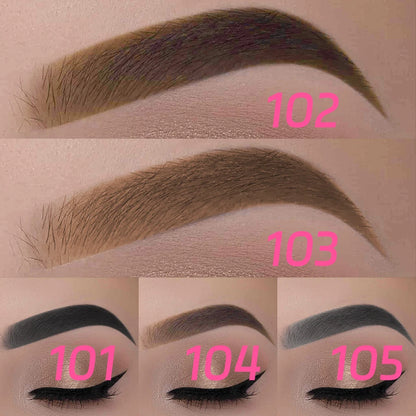 2 in1 Eyebrow pencil professional Cosmetics makeup for women 5 Colors Waterproof Eyebrow Tattoo brush Long Lasting eyebrow pe