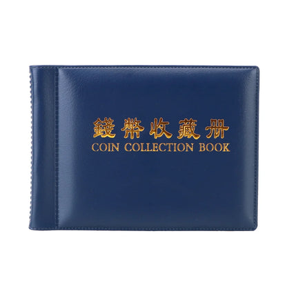 Multi-kinetic Coin Collection Gifts PVC Coins Collection Book For Collector Coin Collectors Coin Album - 60 Pockets