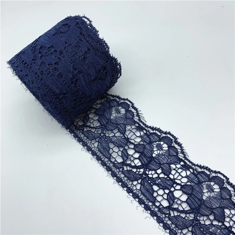 5yards/Lot 60mm Lace Ribbon Handicrafts Embroidered Net Lace Fabric Trim For Sewing Fabric Lace Ribbon Skirt Accessories - 17