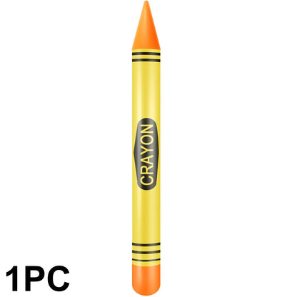 Jumbo Inflatable Crayon Balloon Neon Back to School Party Decoration First Day Of School Classroom Supplies - 1PC-YO