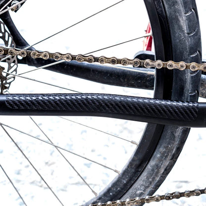 Bicycle Chain Protector Black Cycling Frame Chain Stay Posted Protector Chain Care Guard Cover Bike Accessories