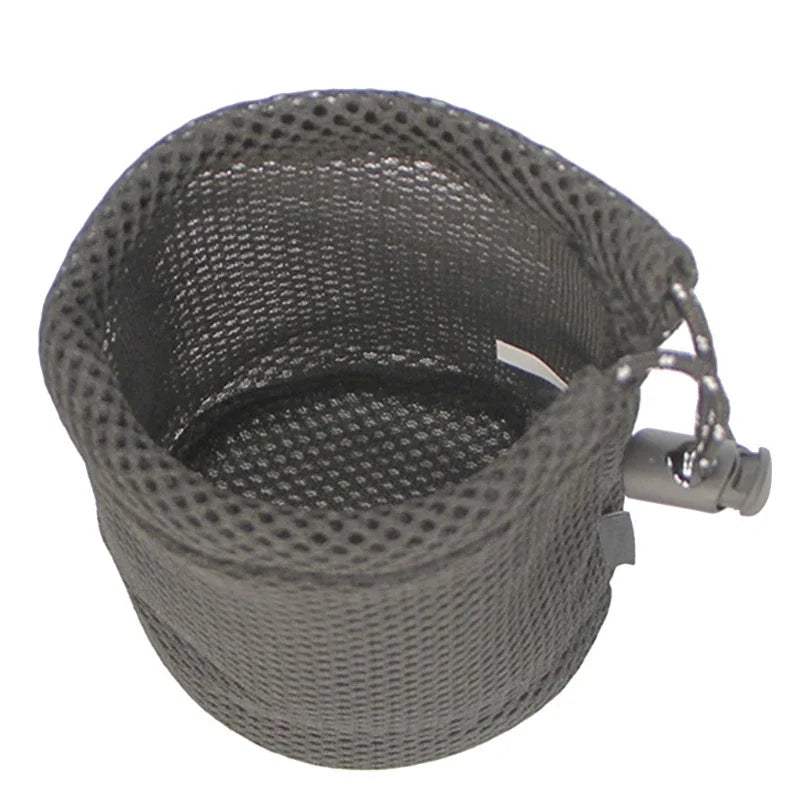 Cookware Storage Bag Nylon Mesh Bag Travel Stuff Sacks Drawstring Bag