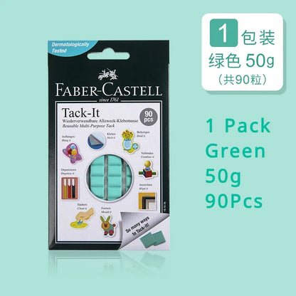 Faber-Castell Tack-It Multipurpose Adhesive Tacky Putty, Non-Toxic Reusable Adhesive Mounting Putty for Crafts & Poster Hangi