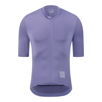YKYWBIKE Men's Cycling Jersey Short Sleeve Summer Bicycle Jersey Road Bike Shirt Cycling Clothing Breathable Pro Team