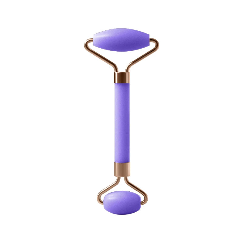 Roller for Face Neck Eye Resin Facial Massage Instrumenr Health Care Scraping Board Musclee Beauty Skincare Tools - Purple-03