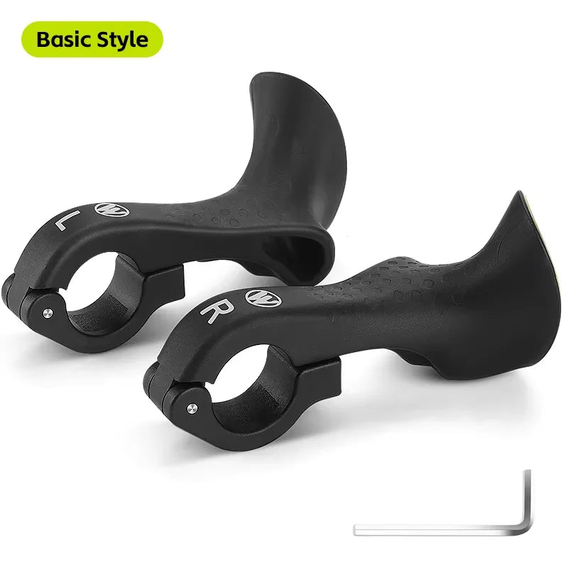 WEST BIKNG Bicycle Bar Ends Ergonomic MTB Mountain Road Gravel Bike Inner Bar Ends Alloy Plug Auxiliary Handlebar Cycling Par