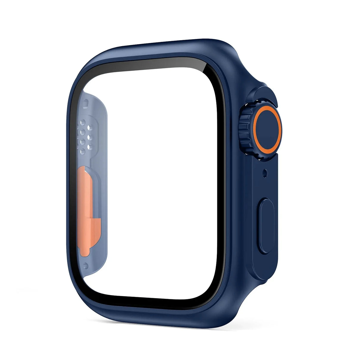 Glass+Case for Apple Watch 46mm 44mm 45mm 41mm 40mm 38mm 42mm Screen Protector Change Ultra Bumper iWatch Series 10 9 8 7 SE 