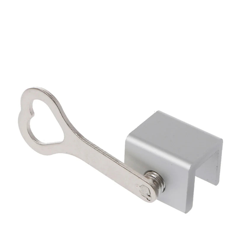 1/10 Child Protection Baby Safety Adjustable Sliding Window Locks Stop Aluminum Alloy Security Lock With Keys Safety Window L