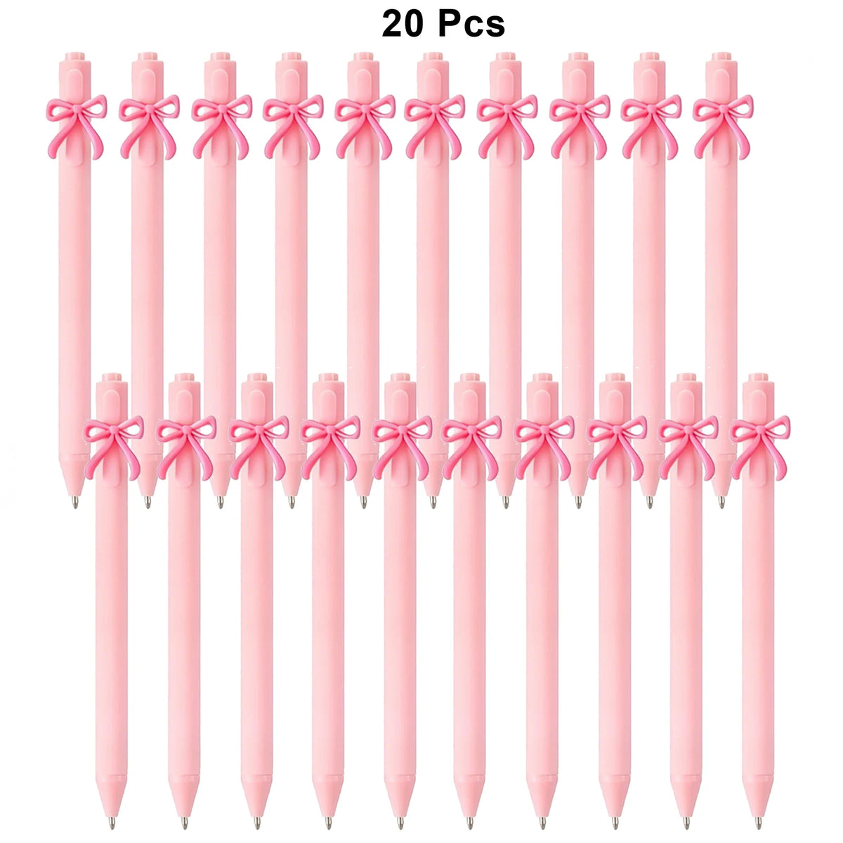 5/10/20/30 Pcs Pink Bow Pens Party Favors For Girls School Birthday Party Office Supply Wedding Butterfly Themed Party Suppli