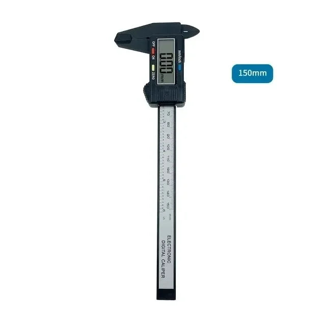 Measuring Tool Digital Ruler 150mm 100mm Electronic Digital Caliper Carbon Fiber Dial Vernier Caliper Gauge Micrometer - 150m