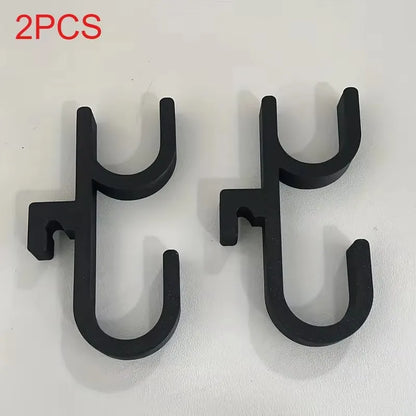 2Pcs Car Umbrella Hooks - Trunk Hangers, Universal for Sedans with No-Drill Installation, Multi-Functional Seat Back Storage 