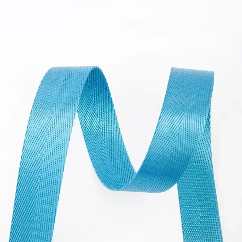 5/10M 1mm 20-38mm Nylon Ribbon Band Herringbone Pattern Webbing Tape Belt Backpack Strap DIY Bag Binding Fabric Sewing Access