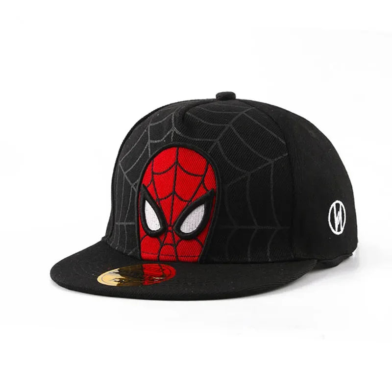 *2026 HotAnime Cartoon Spiderman Hats for Kids Toddler Baseball Cap Spring Snapback Hip Hop Adjustable Caps