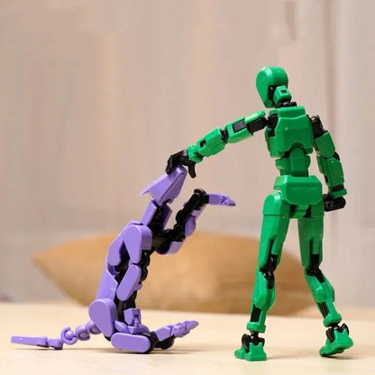 3D Printed Mannequin Action Figures Toys Dummy 13 Shapeshift Robot Multi-Jointed Movable Kids Adults Parent-children Games Gi
