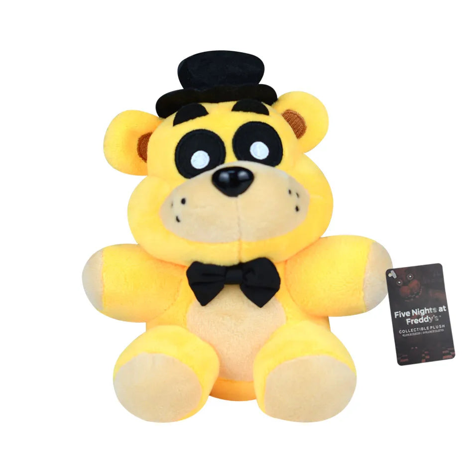 2025New FiveNight At Freddy Fnaf Cute Plush Toys Doll Bonnie Bear Foxy Cartoon Stuffed Dolls Freddy Toys For Children Fans Gi