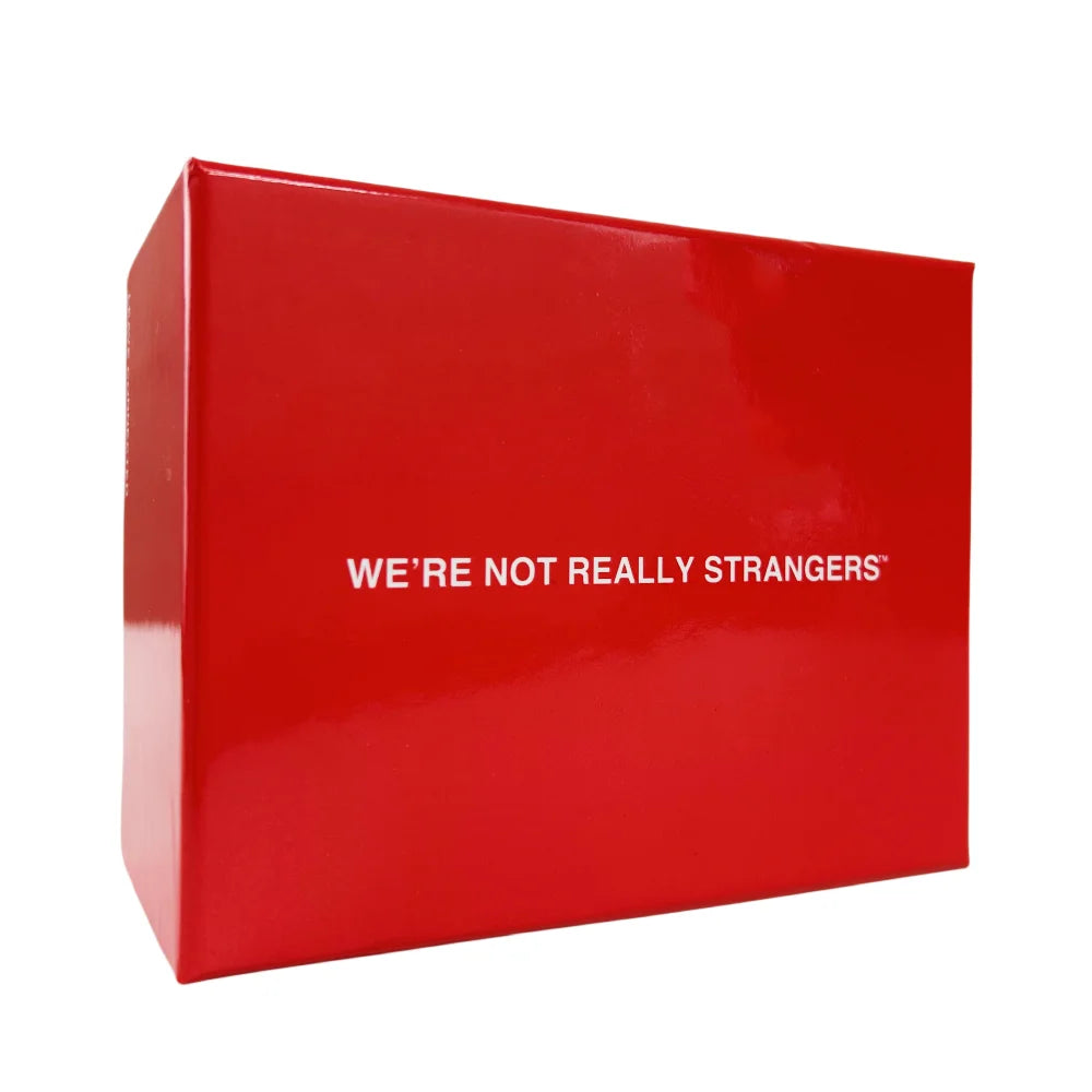 WE'RE NOT REALLY STRANGERS - an Interactive Adult Card Game Family Couples Friendship Edition - A Best Friend Cards - We Not 