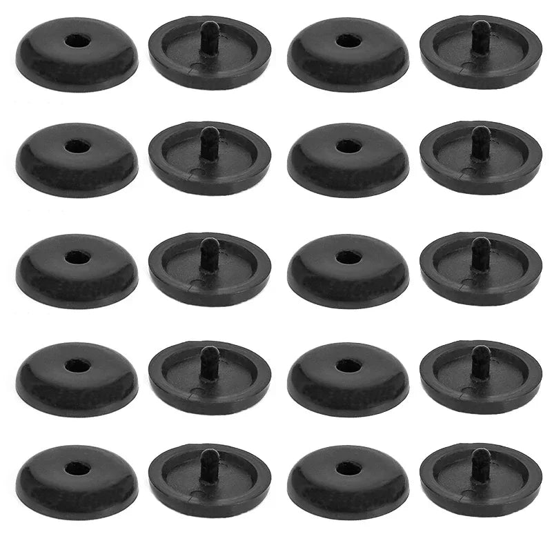5/10pcs Car Safety Seat Belt Stopper Buckle Auto Seat Belt Spacing Limit Stop Plastic Anti-slip Seat Belt Stop Button