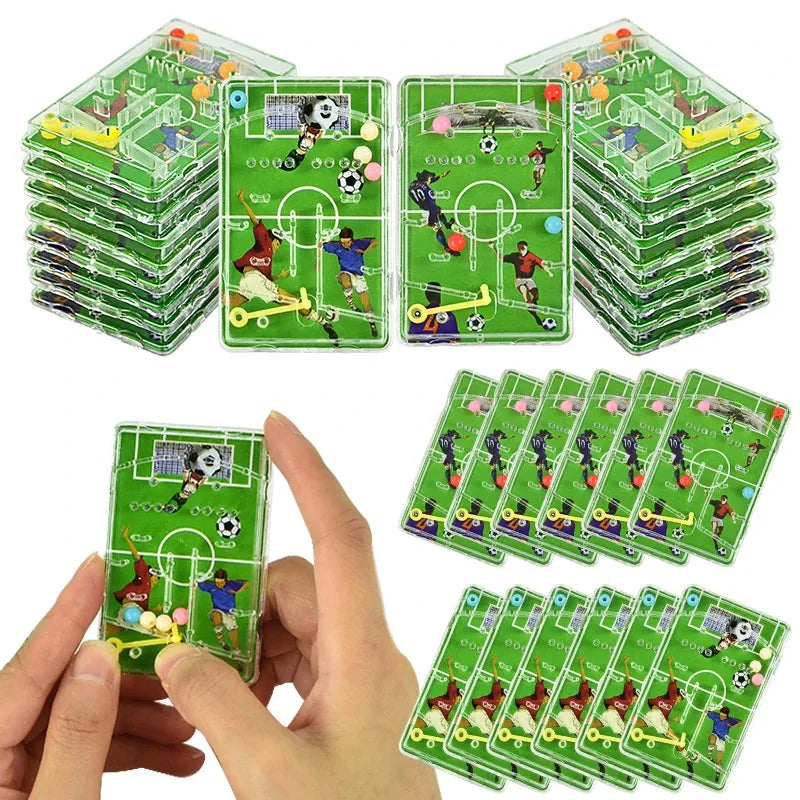 20pcs Football Party Favors Maze Game Boys Soccer Theme Birthday Party Decoration Kids Christmas Gift Toy Supplies