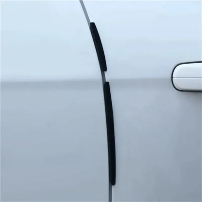 8Pcs/Set Car Door Protector Strip Auto Door Crash Bar Bumper Buffer Trim Guard Edge Corner Car Decoration Accessories