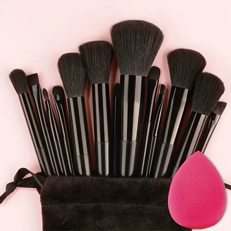 NEW 13PCS Makeup Brush Set Soft Fluffy Eye Shadow Foundation Blush Highlighter Concealer Brush Female Beauty Tool Christmas G